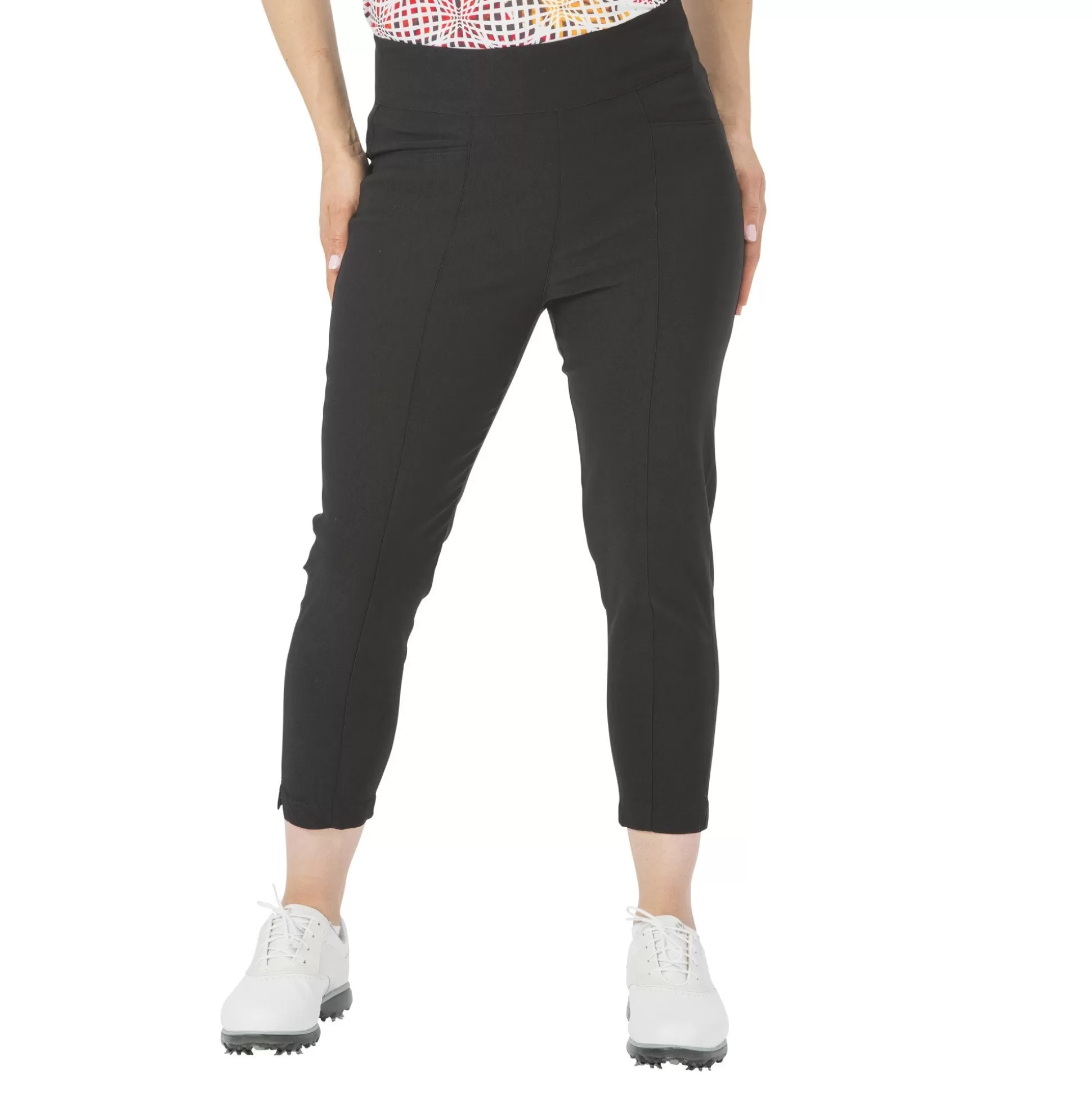 PANTS / LEGGINGS^Nancy Lopez Pully Capri Black