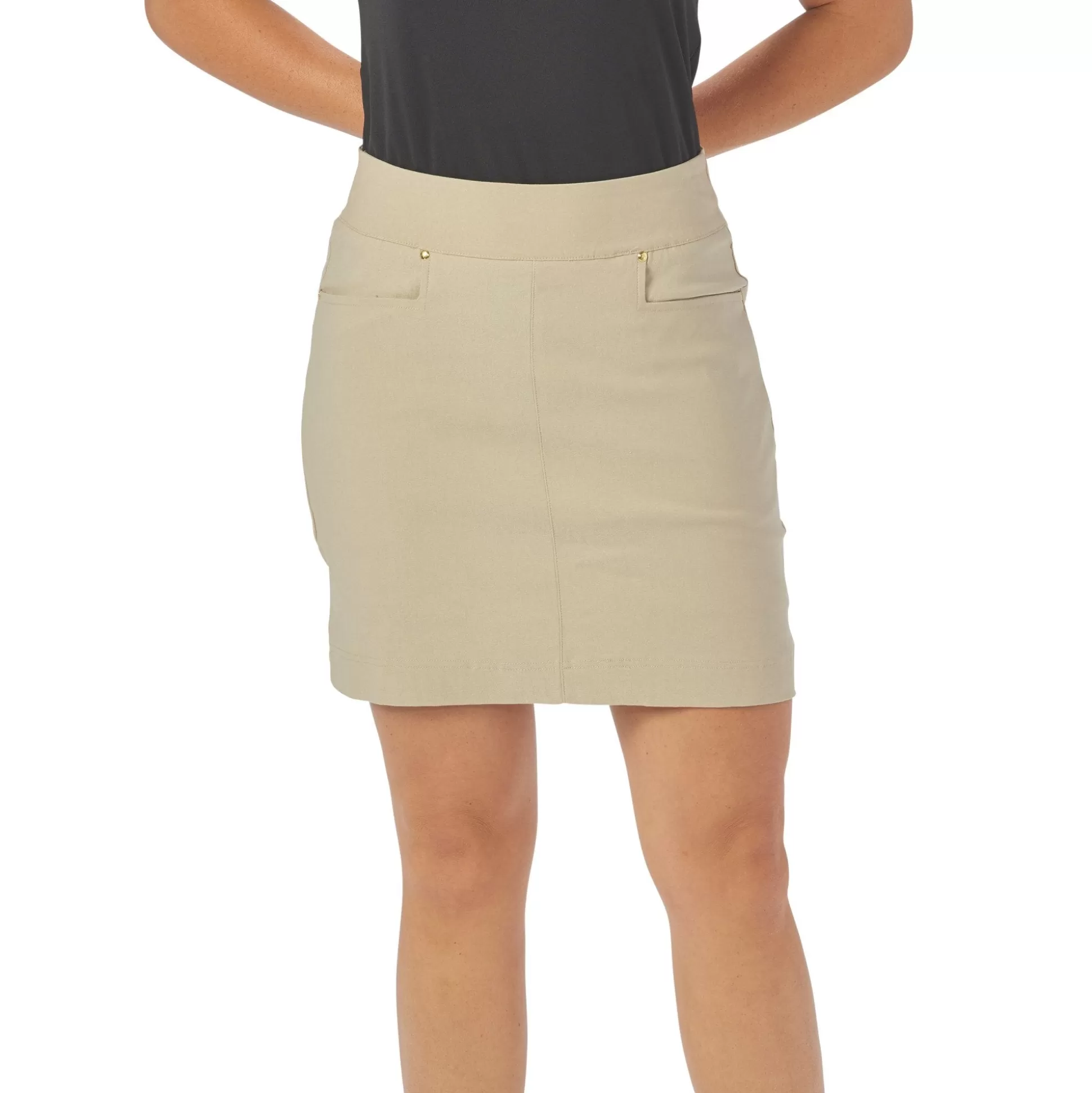 SKORTS^Nancy Lopez Pully Skort Khaki