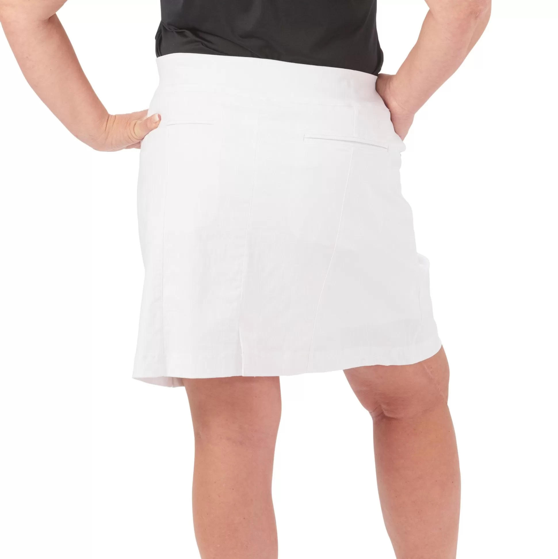 SKORTS^Nancy Lopez Pully Skort Plus White