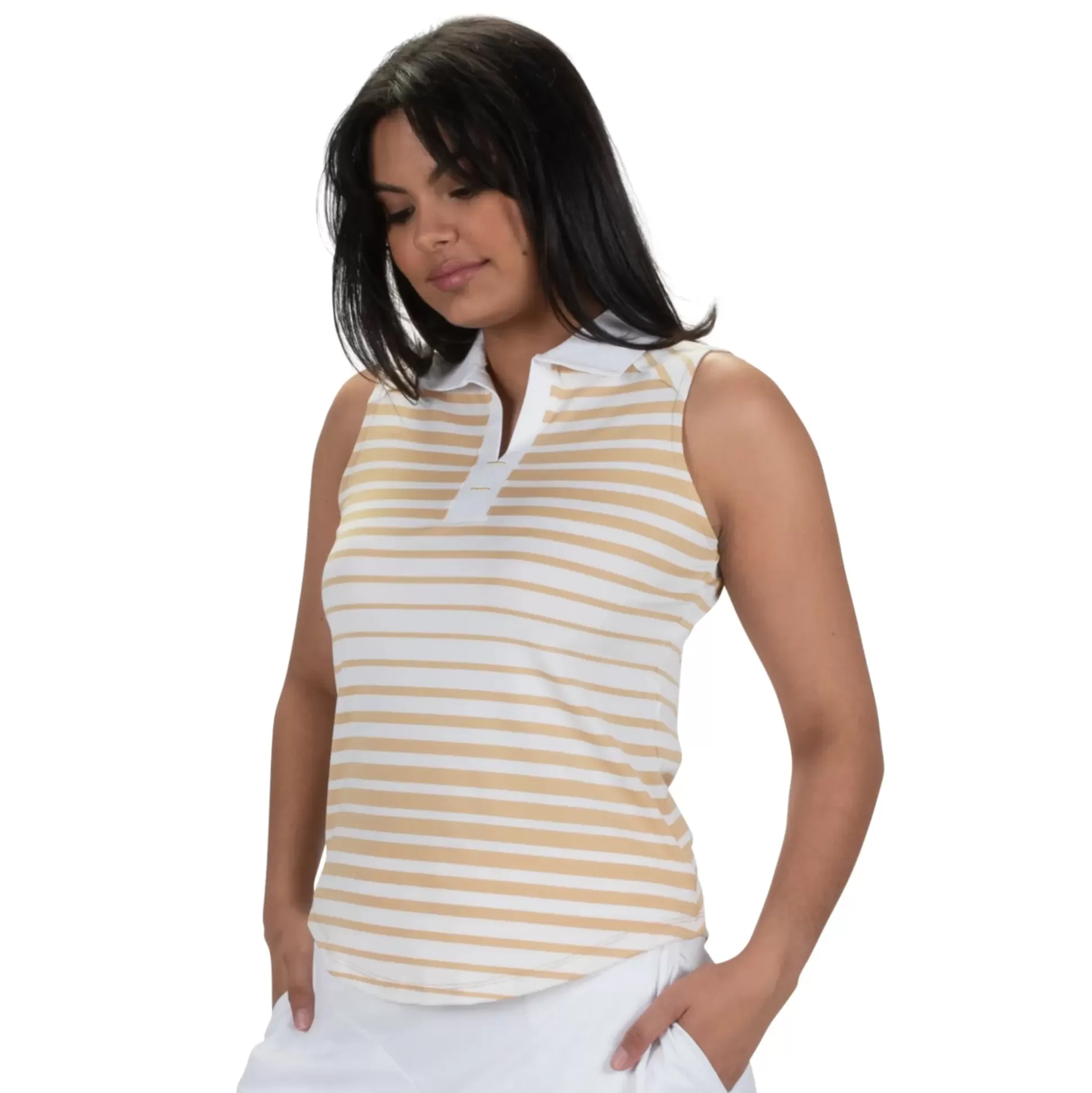 SLEEVELESS^Nancy Lopez Tango Sleeveless Polo